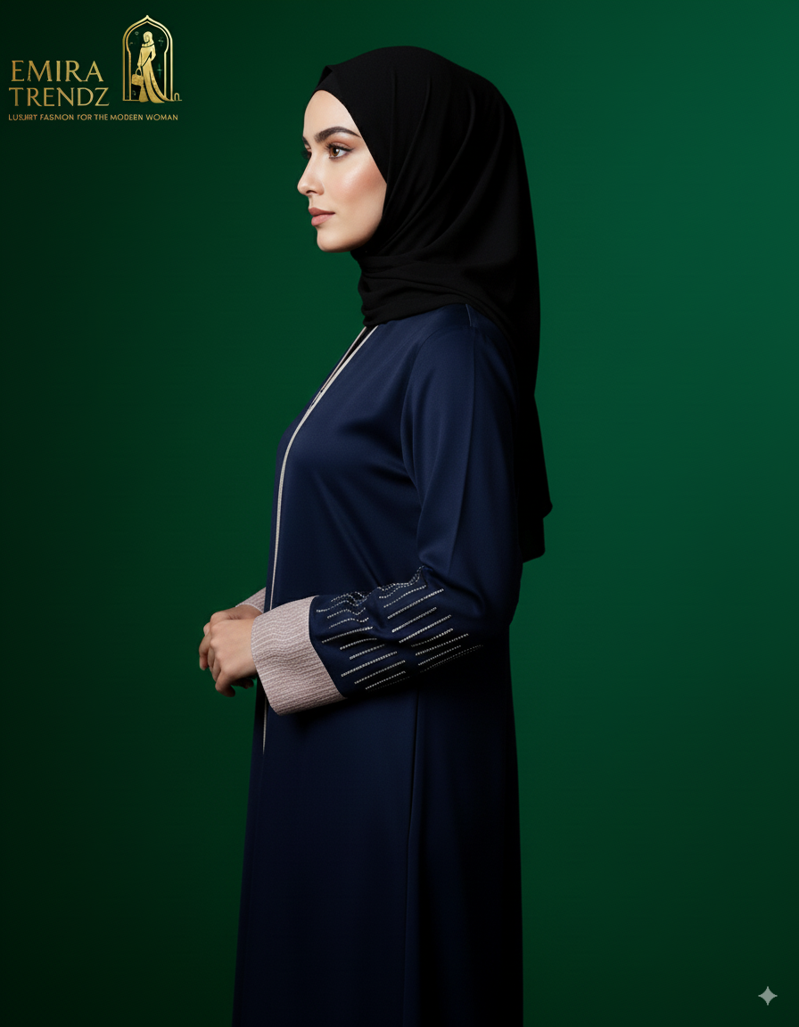 The Royal Marina Abaya: A Symphony of Elegance & Modernity