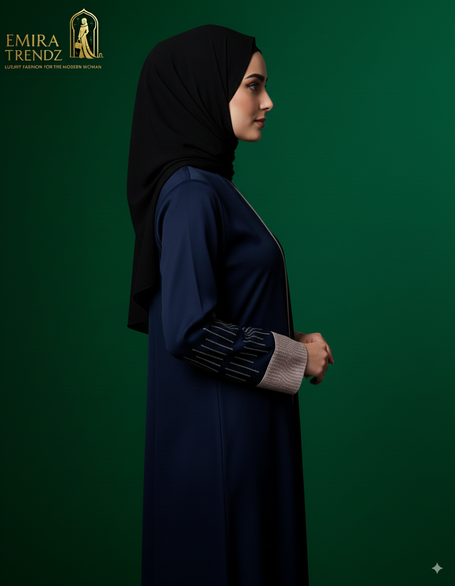 The Royal Marina Abaya: A Symphony of Elegance & Modernity